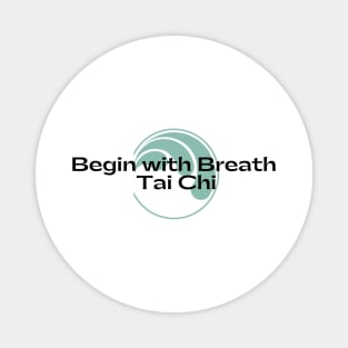 Begin with Breath Tai Chi - Logo A Magnet